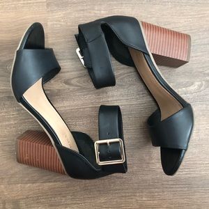 Black Block Heels | Size 6